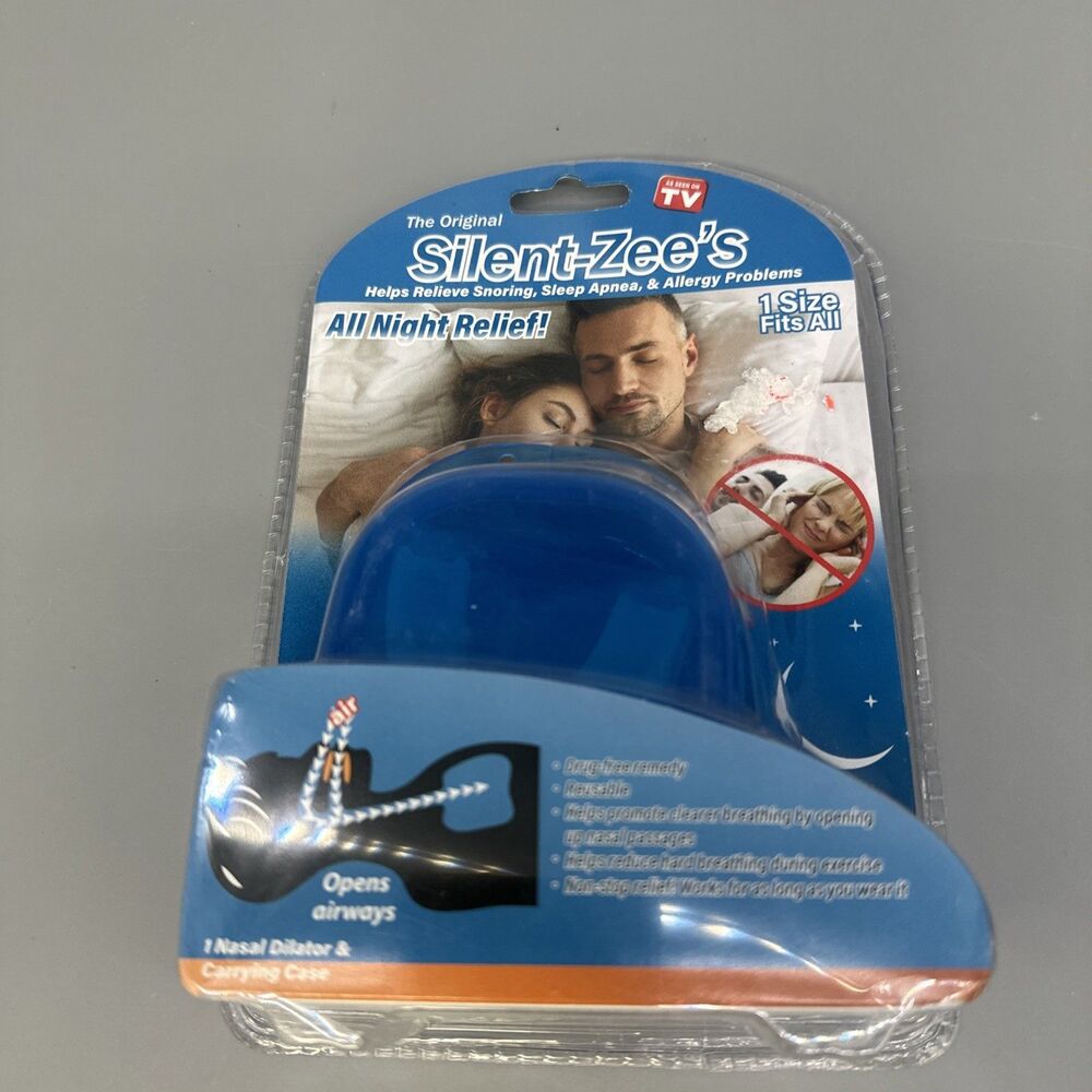 Silent Zees Snoring Ad Nasal Dilator As Seen On TV Anti Sleep Snore Device